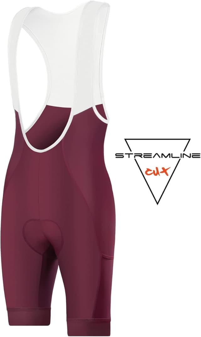 Detalle de CEROTIPOLAR Cycling Bibs Men with Long Riding Pad (UPF 50+)