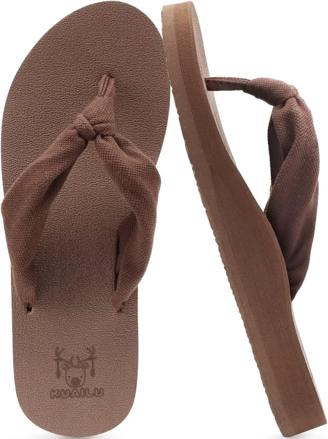 Imagen de KuaiLu Flip Flops for Women with Arch Support Sandals en OfertitasTOP
