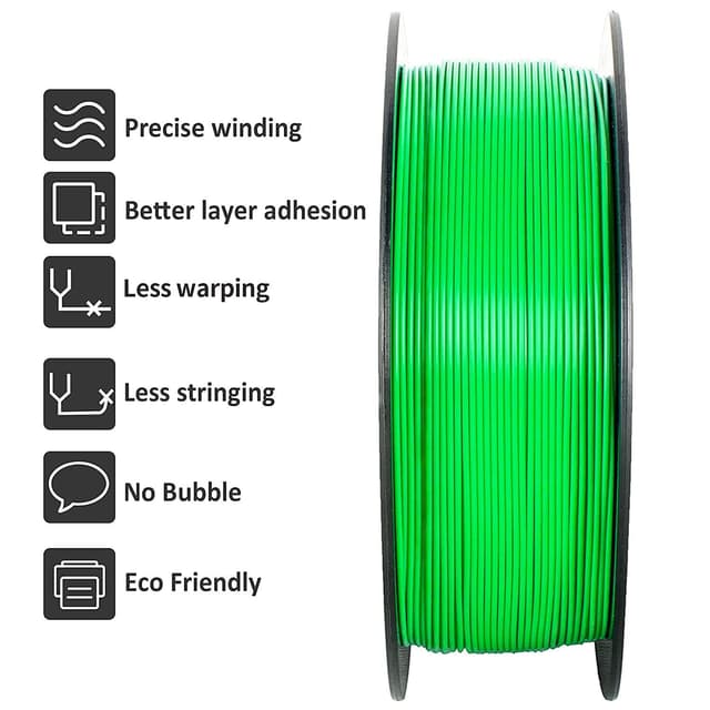 Thumbnail 3 de GIANTARM PLA Filamento 1,75 mm 1 kg Verde