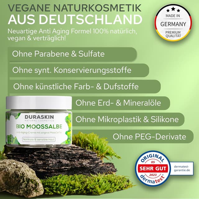 Thumbnail 5 de Duraskin BIO Moossalbe 30 ml Anti Aging