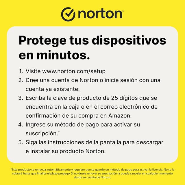 Detalle de Norton 360 Advanced 10 dispositivos 15 meses 🔒