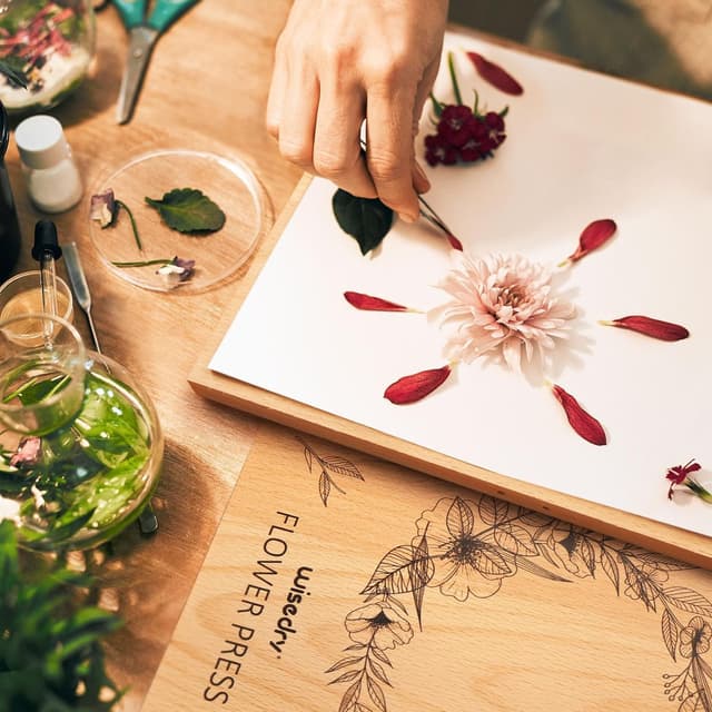 Thumbnail 5 de wisedry Presse à fleurs 25,4 x 15,2 cm