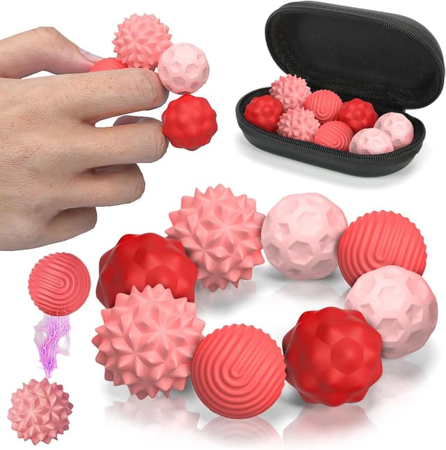 Detalle de Magnetic Balls Fidget Toys 8pcs stress relief balls