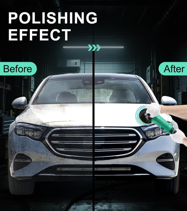 Thumbnail 6 de ZOTA Buffer Polisher Kit (1600W) with 7 Speeds for Car Polishing & Buffing (7/6 Inch)