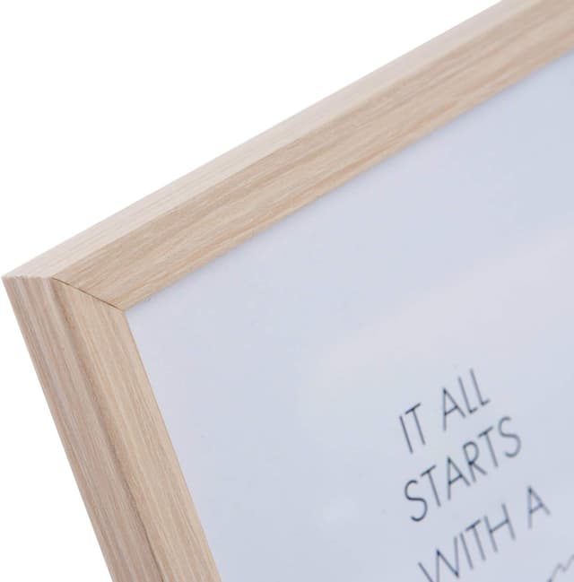 Detalle de goldbuch Cornice portafoto Verona in legno MDF naturale per 1 foto 15 x 20 cm