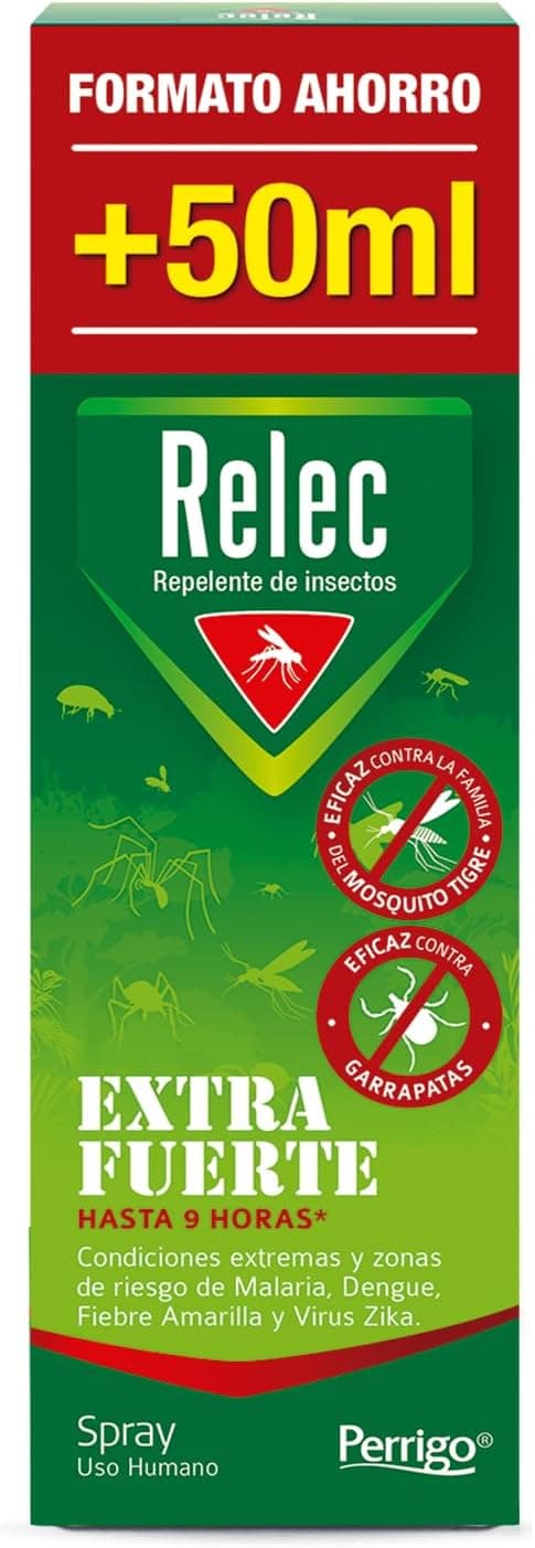 Detalle de Relec Extra Fuerte Spray antimosquitos 125 ml