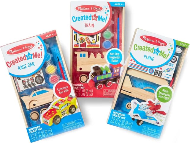 Thumbnail 3 de Melissa & Doug Decorate-Your-Own 3-pack 🎨