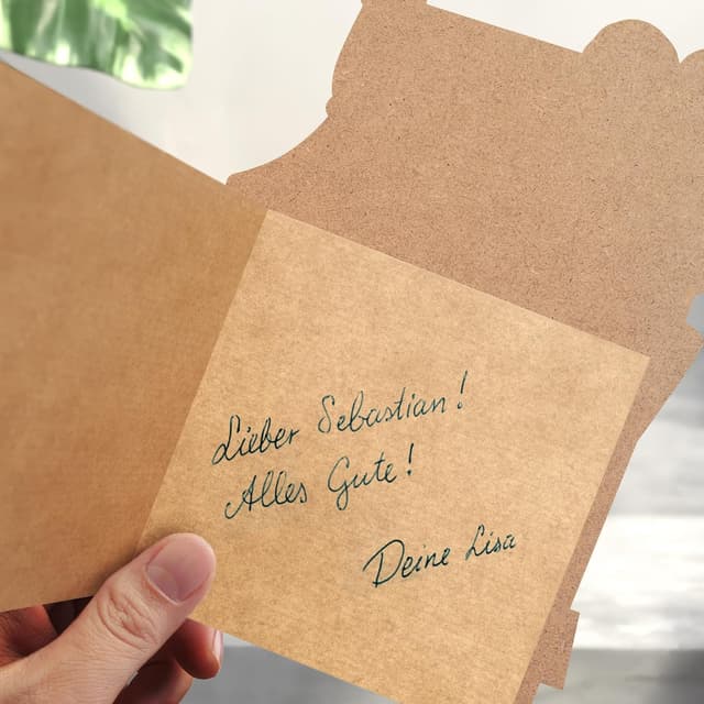 Thumbnail 6 de Hölzerne Hochzeit Karte zum 5. Tag