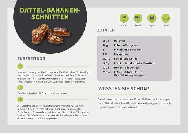 Thumbnail 6 de Mundo Feliz Dátiles Ecológicos Sin Hueso 2x500g 🍈