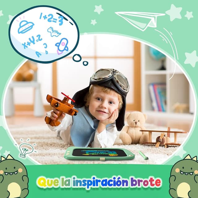 Detalle 2 de ORSEN LCD Schreibtafel 8,5 Zoll Dinosaurier