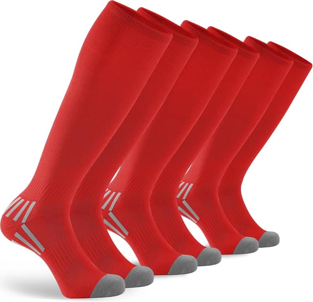 Thumbnail 6 de GRAPMKTG 3-Pack Knee-High Athletic Socks for Youth (Soccer, Baseball, Softball & More)