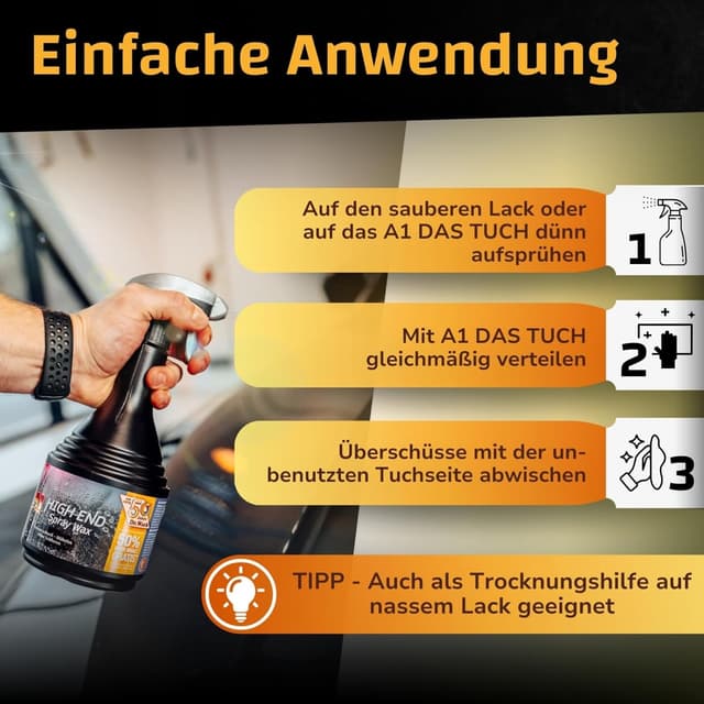 Thumbnail 3 de DR. WACK A1 HIGH END Sprühwachs 750 ml