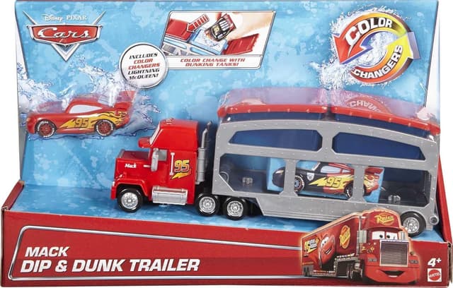 Thumbnail 6 de Mattel Disney Cars Lackiererei Mack Spielset 4 Jahre