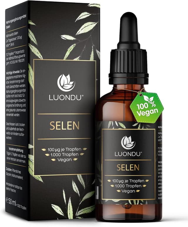 Detalle de Selen Tropfen 200 µg von Luondu