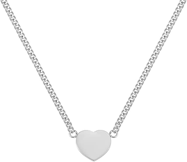 Detalle de Good.Designs Collar corazón acero inoxidable