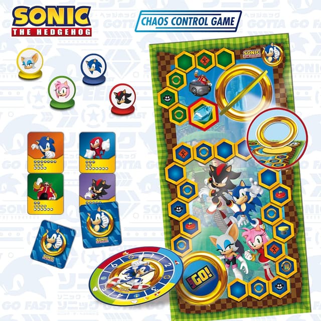 Detalle 2 de Lisciani Sonic Chaos 🌀 Juego de mesa familiar para niños