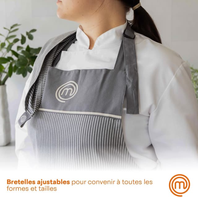 Thumbnail 4 de MasterChef Tablier de Cuisine résistance 250°C