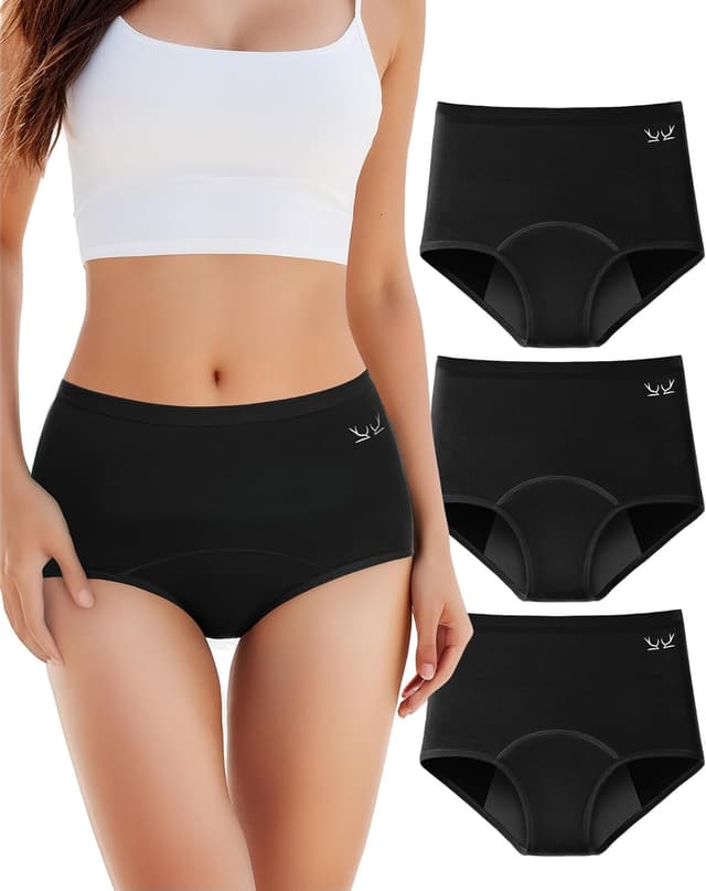 Detalle de TANSTC Periodenunterwäsche Starke Blutung 3er Pack