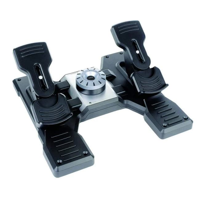 Detalle de Logitech Pro Flight Rudder Pedals 🎮 - Pedales de Vuelo
