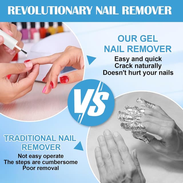 Thumbnail 3 de Dissolvant vernis semi permanent 2x15ml 💅