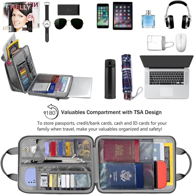 Detalle de ZINZ 12.9–13" Laptop Case Shoulder Bag (Expandable) with valuables compartment