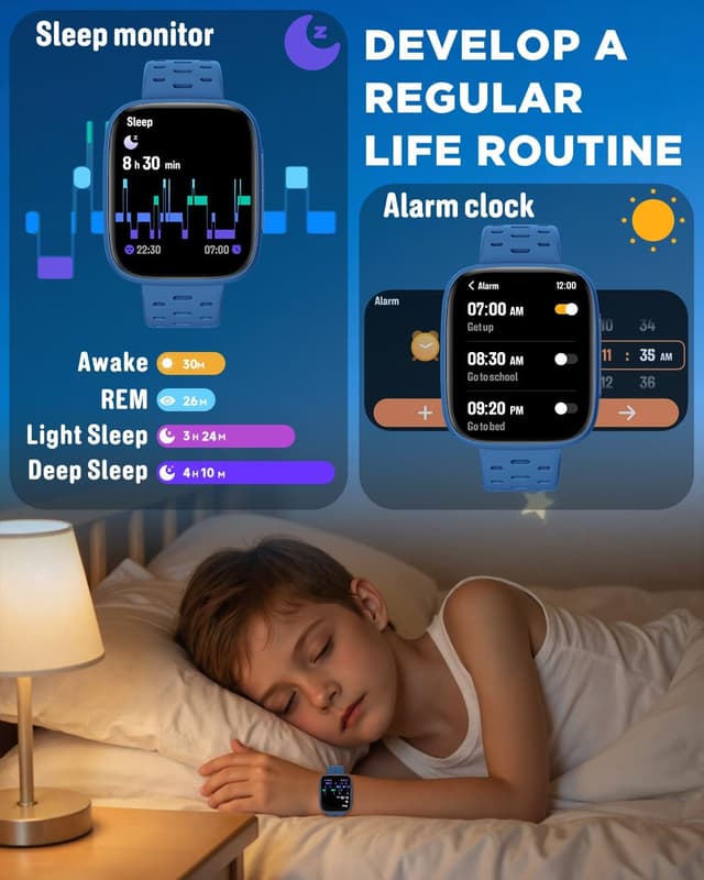 Detalle 2 de BIGGERFIVE Kids Smart Watch 1.8" AMOLED