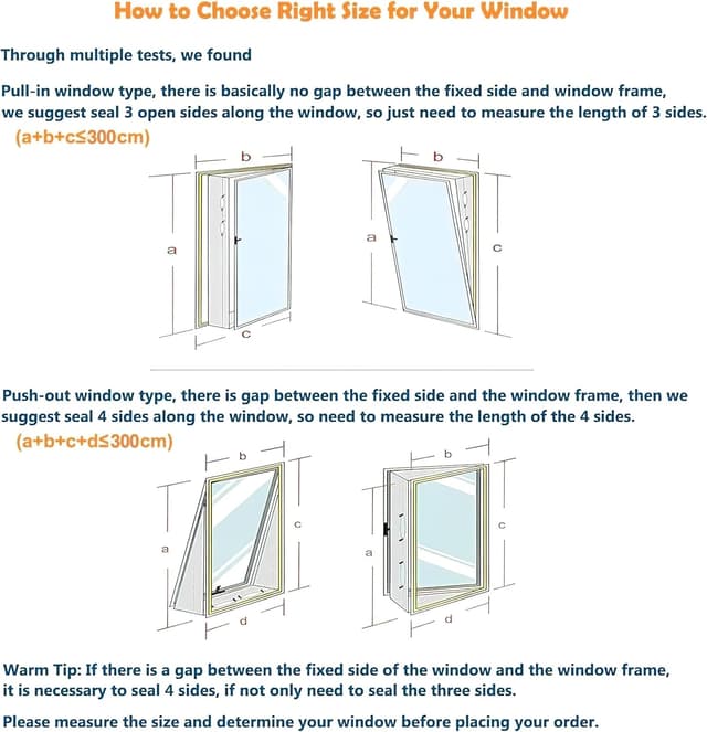 Thumbnail 6 de MOEGFY 300CM Kit Aislante para Ventana de Aire Acondicionado