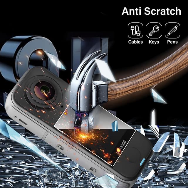 Thumbnail 2 de Yenwen Schutzfolie Insta360 X4 Air 9H