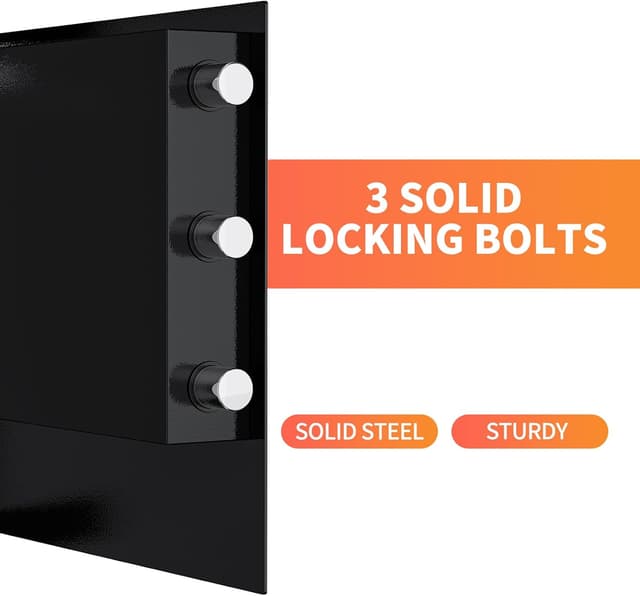 Detalle de WASJOYE 100.8L Large Depository Drop Safe for Business – Anti-theft Drop Slot Cash & Document Box