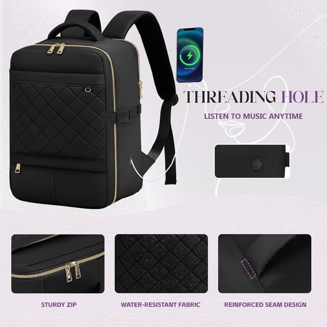 Thumbnail 4 de Yankony Ryanair Cabin Bag 40x30x20 Underseat 24L