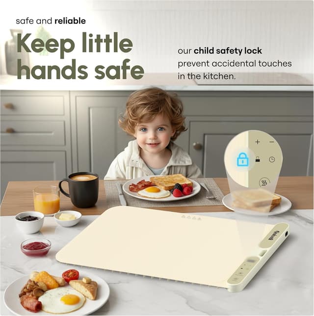 Thumbnail 2 de Quiveli Plateful Food Warming Mat 24x15"