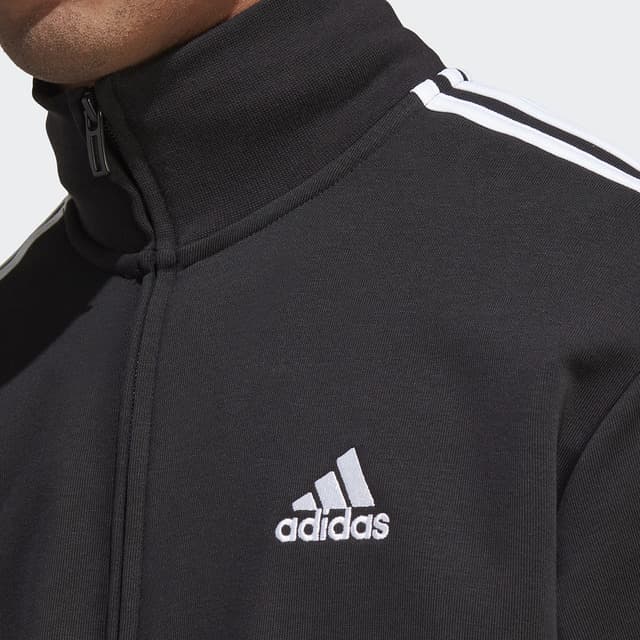 Detalle de adidas chándal Basic French Terry 3 bandas