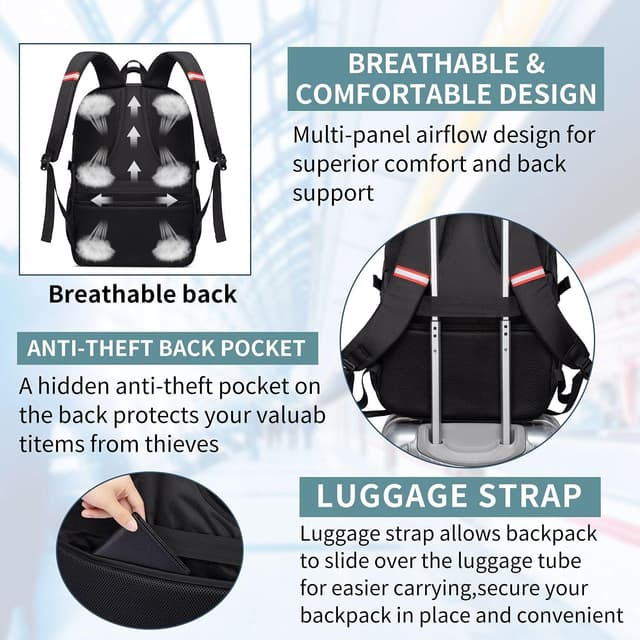 Thumbnail 6 de 50L laptop backpack with lunch cooler