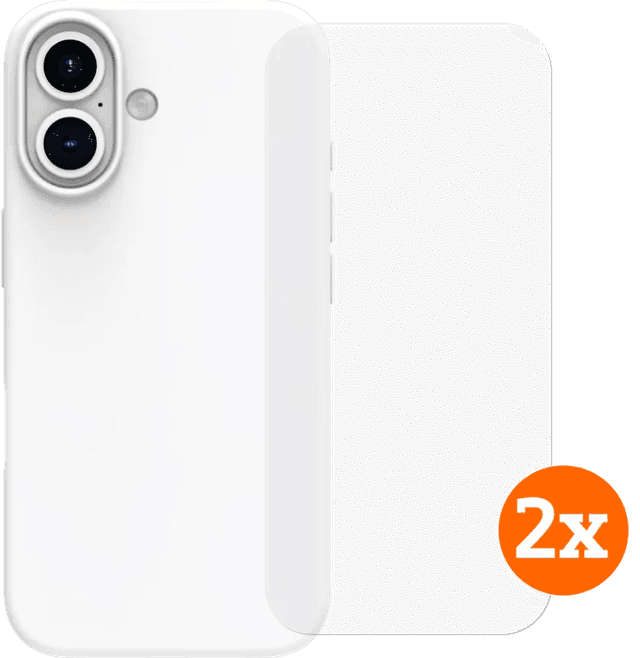 Imagen de BlueBuilt Backcover iPhone 16 Weiß en OfertitasTOP