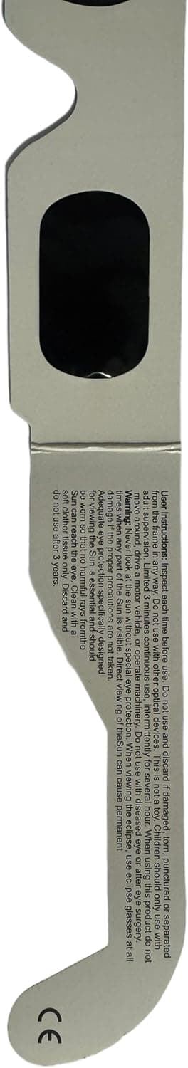 Detalle 2 de VOLTNGO Gafas para Eclipse Solar Pack de 2 🥽