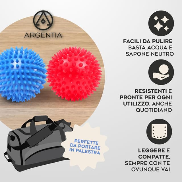 Thumbnail 6 de ARGENTIA ARGENTIA Set 2 palline massaggio 7 cm