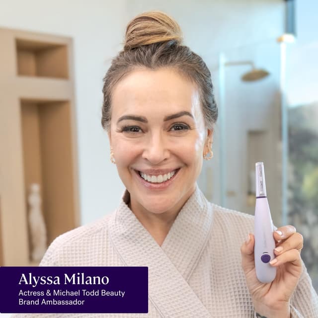 Thumbnail 1 de Michael Todd Beauty Sonicsmooth Pro+ Dermaplaning Razor for Women 16 Blades