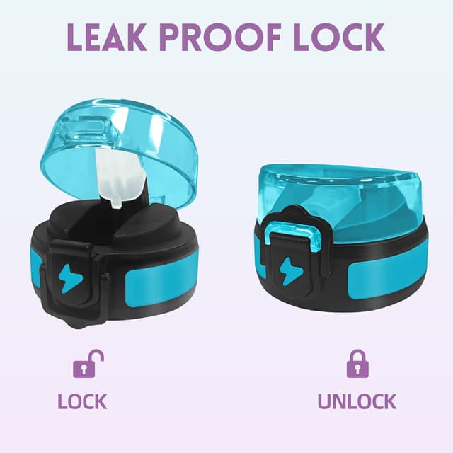 Thumbnail 3 de Motswedi Borraccia Bambini 500ml con cannuccia 💧