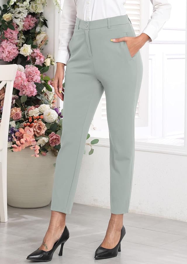 Detalle 2 de GRECERELLE Yoga Office Trousers Stretchy