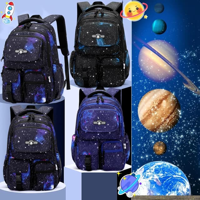 Detalle 2 de Bansusu Galaxy Boys backpack 29L