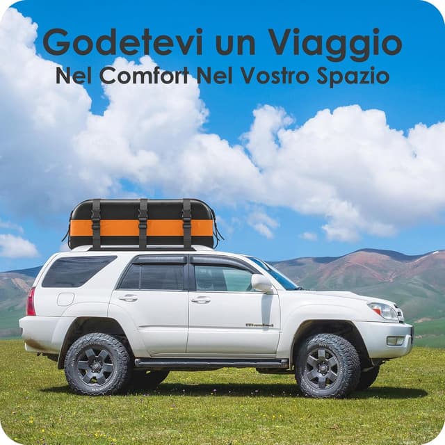 Thumbnail 6 de Rymopuey Box Tetto Auto 566L impermeabile arancia