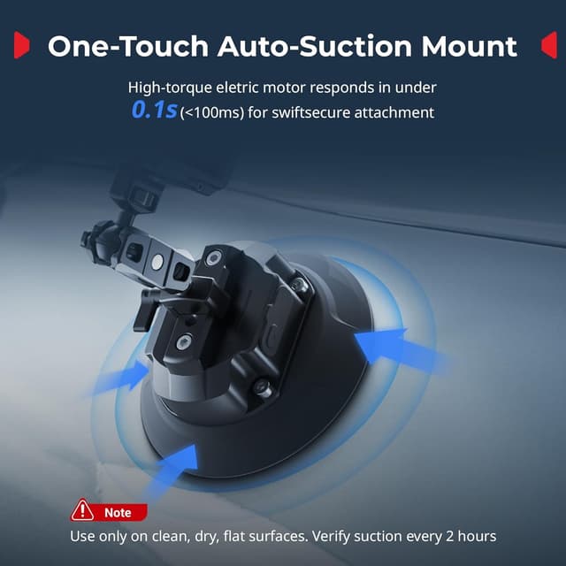 Detalle 2 de SMALLRIG 5398 elektrische Saugnapfhalterung