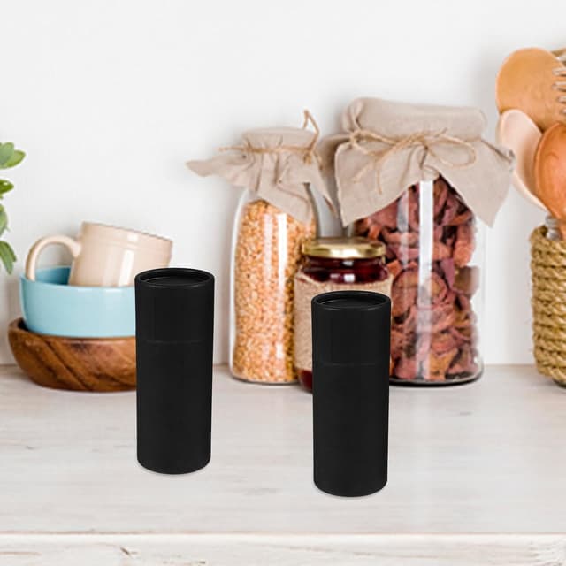 Detalle 2 de TOVINANNA 30ml kraft paperboard tubes with lids (10-pack) for essential oils, tea and DIY crafts