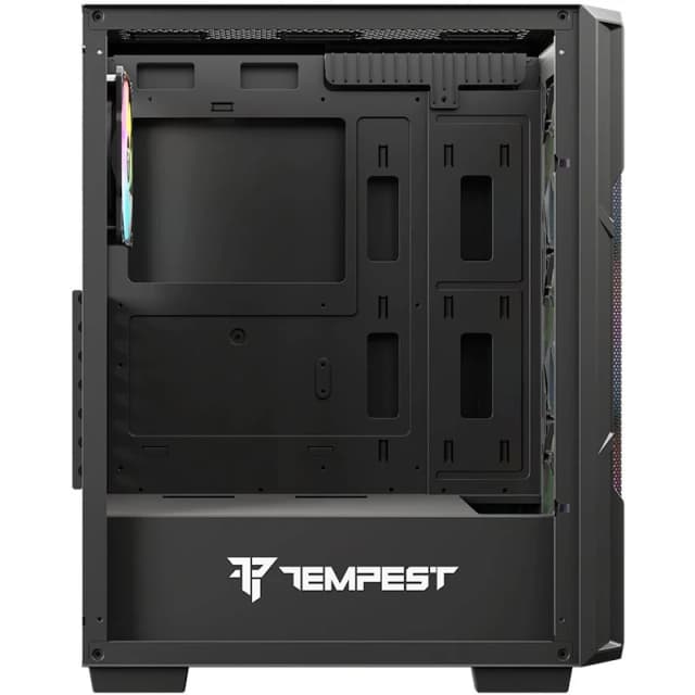 Detalle 2 de tempest Garrison ARGB ATX Cristal Templado USB 3.0