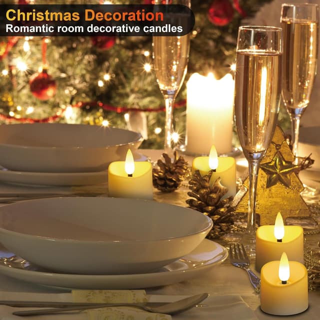 Thumbnail 4 de daphomeu Candele LED ricaricabili 12 🕯