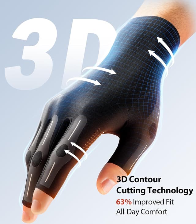 Thumbnail 5 de WHCOOL Compression Arthritis Gloves 8.5–9in