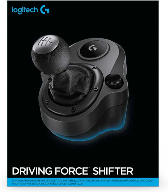 Detalle de Logitech G Driving Force Shifter: H-Schalthebel für G29/G920 und G923