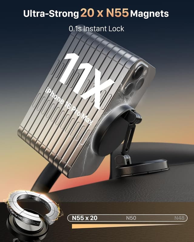 Thumbnail 2 de YOSH Cargador Coche Magnético 15W