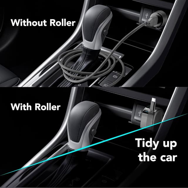 Thumbnail 3 de cellularline Caricatore Auto Retrattile 60W