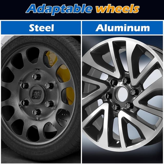 Detalle 2 de Dynofit 14x1.5 Spline Lug Nuts (24-Piece) for Chevy Silverado 1500 & GMC Sierra (Aftermarket Fit)